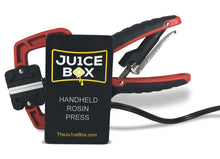 Load image into Gallery viewer, juicebox juice box rosin rosinpress press wax dabs shatter oil makedabs homemade handheld protable yield cannabis weedpress 
